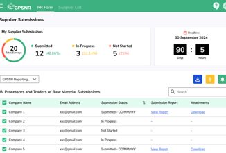 Agridence Develops Platform for GPSNRs Reporting Requirements RR 